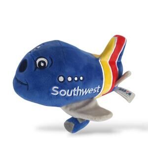 Daron Southwest Airlines Plush Airplane Plush Toy Collectible